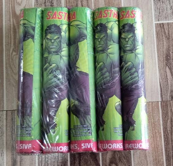 5 inch Hulk Crackers
